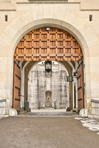 Entrée Château de Neuschwanstein
 - Photo, image
