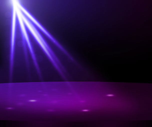 Violet Party Spotlight vaihe
 - Valokuva, kuva