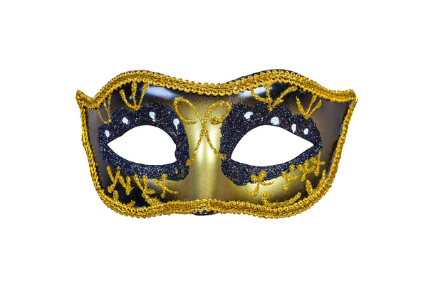 Καρναβάλι μάσκα απομονώνονται σε λευκό φόντο - Φωτογραφία, εικόνα