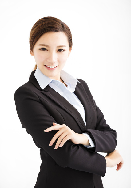 Bonito jovem asiático mulher de negócios
  - Foto, Imagem