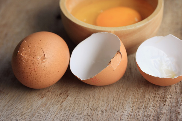 yumurta sarısı ve taze - Fotoğraf, Görsel