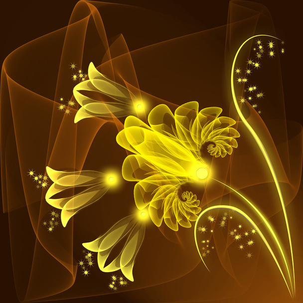 Flores transparentes
 - Foto, imagen