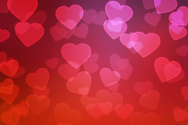 Valentijnsdag Bokeh achtergrond - Foto, afbeelding