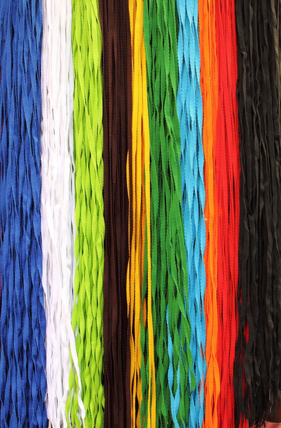 Lanières de tissu colorées
 - Photo, image