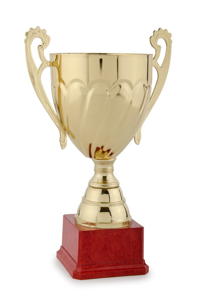 Winners cup isolated on the white - Photo, Image