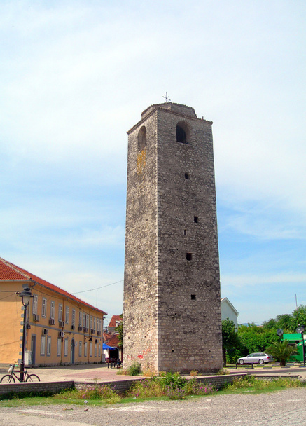 Sahat Kula La Torre del Reloj Edificio del siglo XVII Antiguo Turco
 - Foto, Imagen