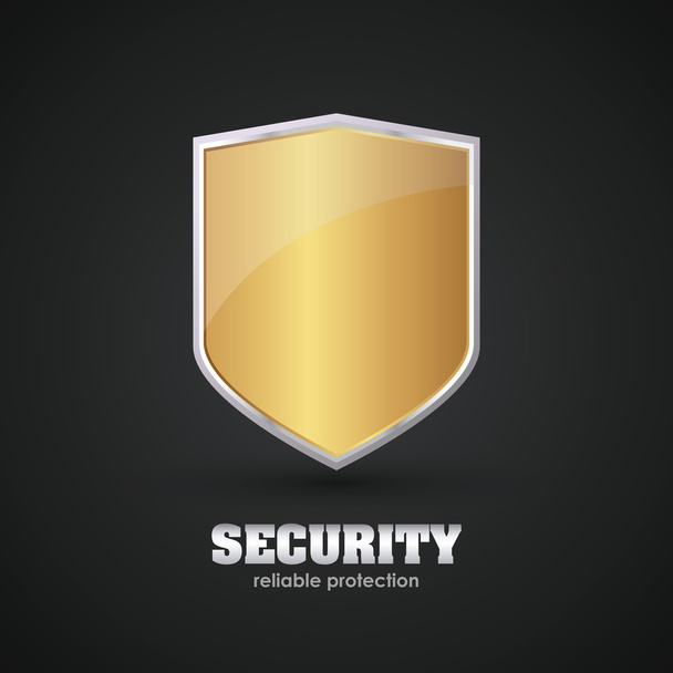 biztonsági pajzs ikon, vektor illusztráció - Vektor, kép
