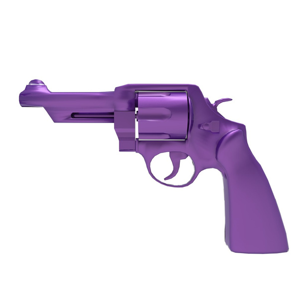 3D-s illusztráció elvont revolver - Fotó, kép