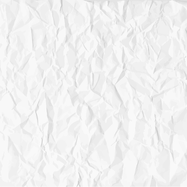Texture of crumpled paper. Vector illustration. - Vector, Image