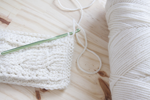 Crafts with yarn - Foto, imagen