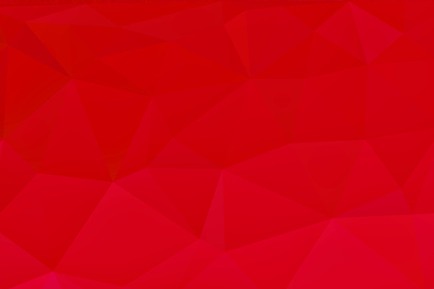 red polygon pattern for background or web banner design. - Photo, Image