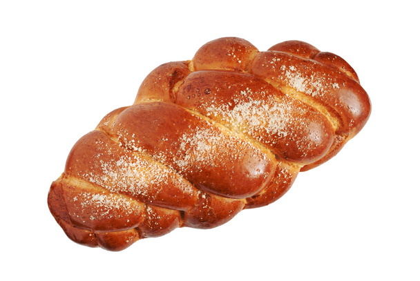 gebakken wit brood geïsoleerd - Foto, afbeelding