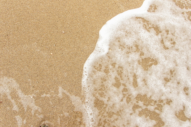 arena y fondo de olas - Foto, Imagen