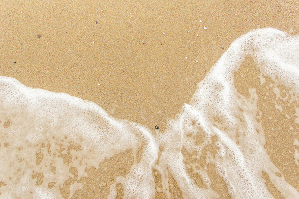tło piasku i fali - Zdjęcie, obraz