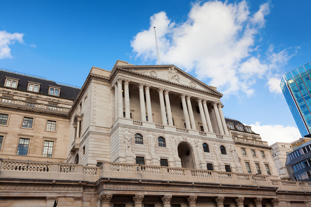 Londra Banca d'Inghilterra in Threadneedle Street. - Foto, immagini