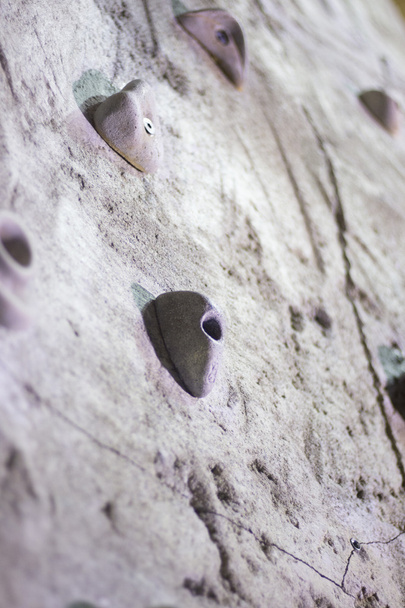 Indoor climbing wall rock holds - Photo, Image
