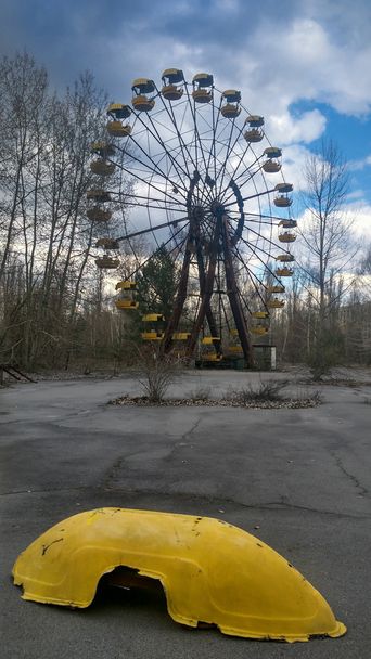 Carrousel in Pripyat - Foto, afbeelding