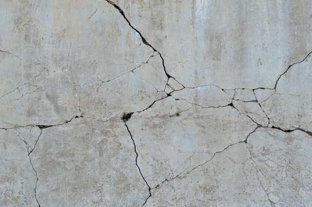 Gebroken cement vloer textuur - Foto, afbeelding