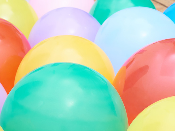 Muhteşem gösterilen balonlar portre renkler. - Fotoğraf, Görsel