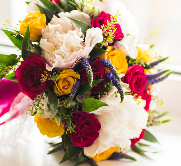close up of wedding bouquet - Photo, Image