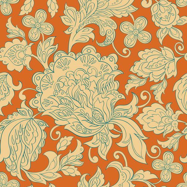  Floral seamless Pattern. - Vector, Image