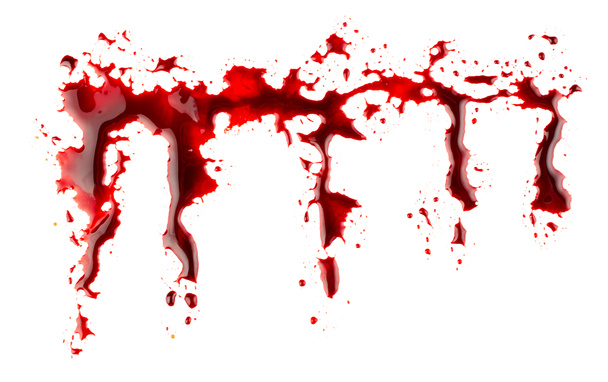 rote abstrakte Blutflecken  - Foto, Bild