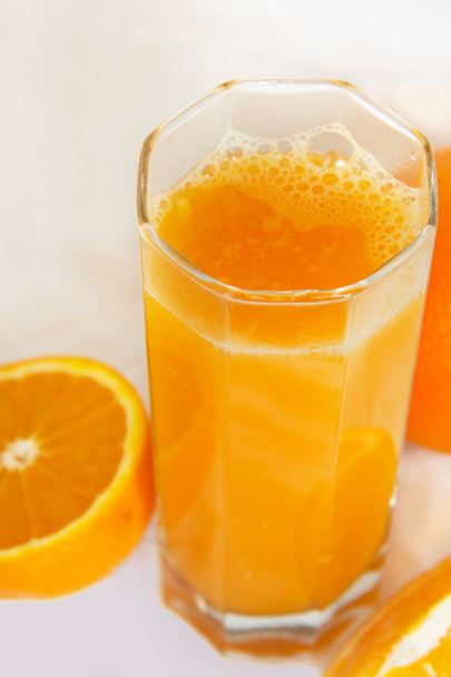 A glass of fresh orange - Foto, afbeelding