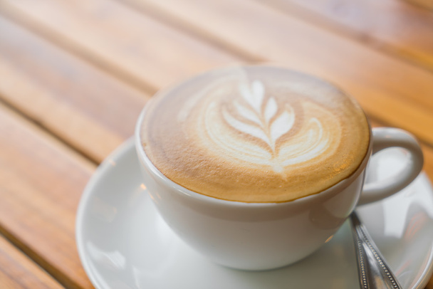 Latte Coffee art - Foto, Bild