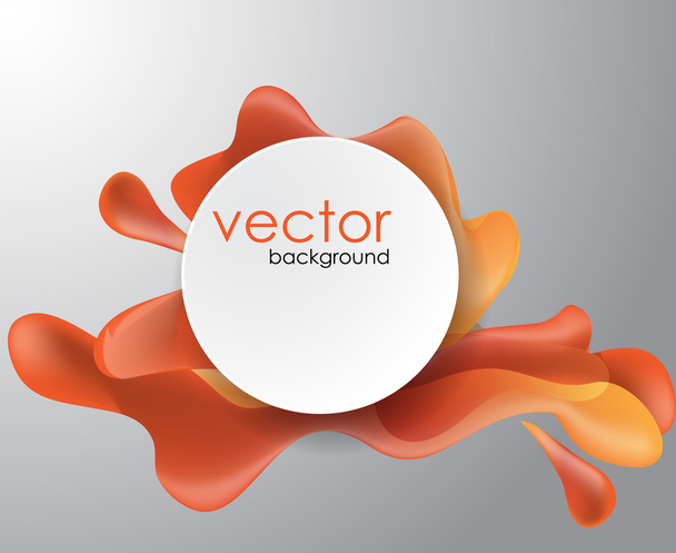  abstract liquid vector illustration - Vektor, Bild