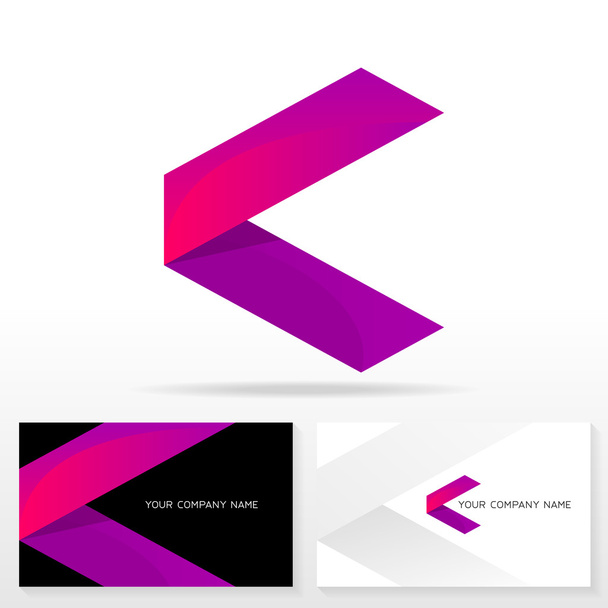 Letter C logo pictogram ontwerp template elementen. - Vector, afbeelding
