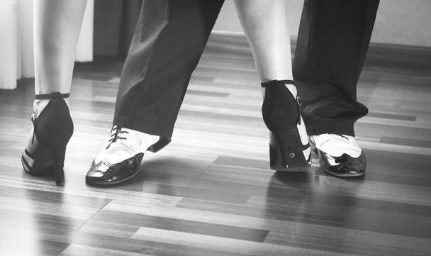 Bálterem tánc latin táncosok - Fotó, kép