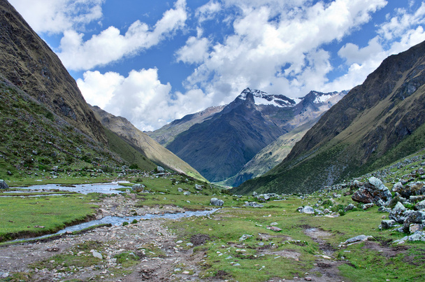 Trekking in mountains, Peru - Foto, Bild