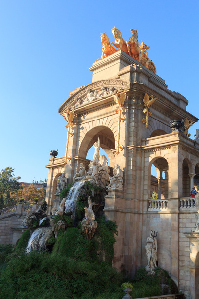 Parc de la Ciutadella park fountain in Barcelona - Photo, Image