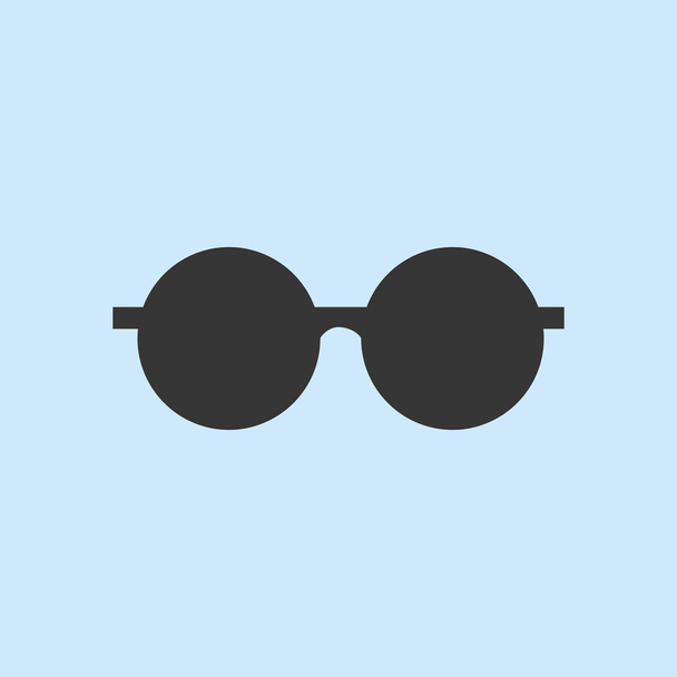 Круглые солнцезащитные очки
 - Вектор,изображение