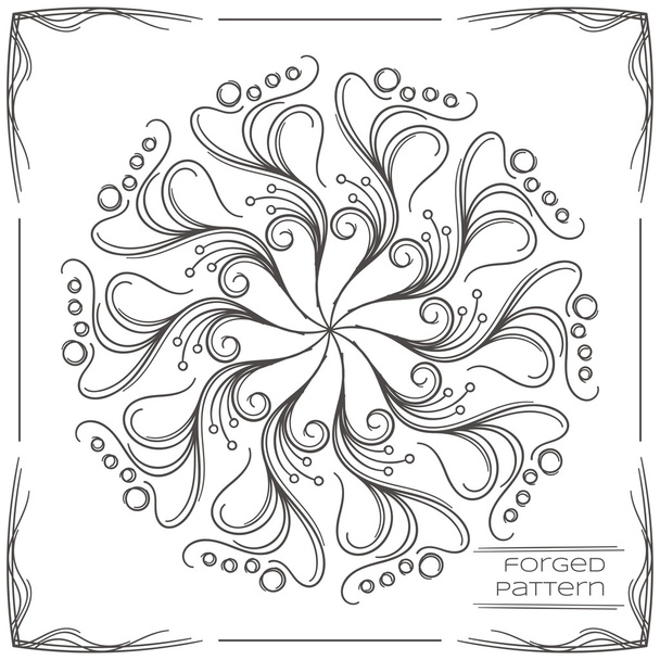 Forged Pattern Three - Vector, Image