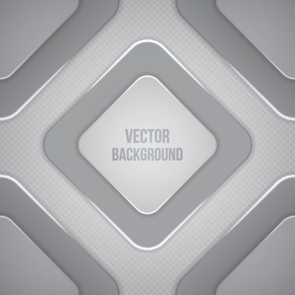Vector Geometric Background. Paper squares - Vektor, Bild