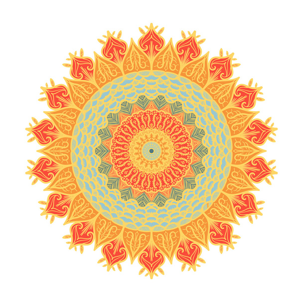 Mandala sablonja  - Vektor, kép