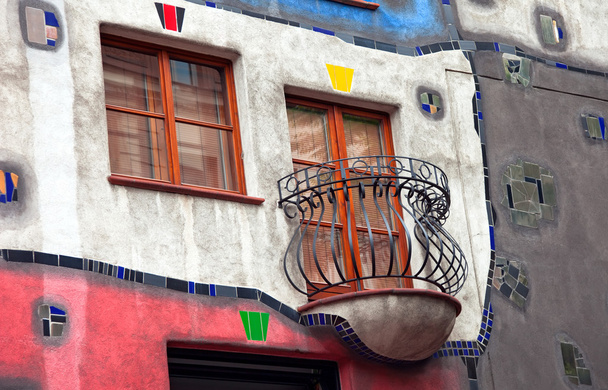 Hundertwasser haus in Vienna, Austria - Foto, afbeelding