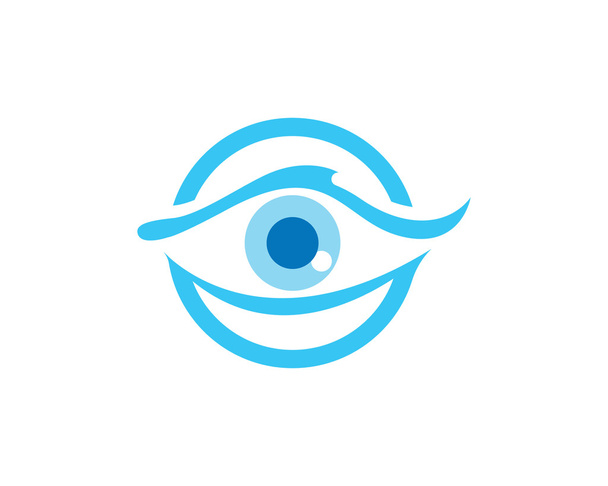 Oczy opieki zdrowotnej logo - Wektor, obraz