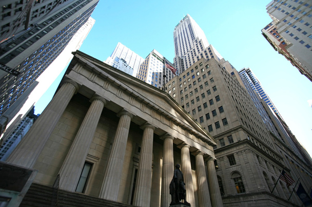 Classical New York - Wall street, - Foto, afbeelding