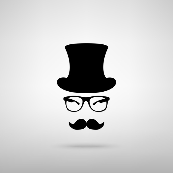 Hipster style accessories design - Vector, afbeelding