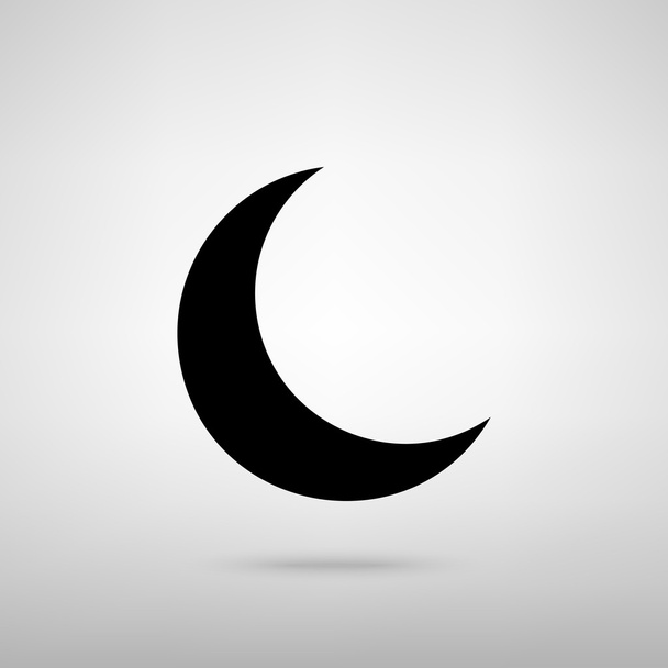 Moon sign. Vector illustration - Vector, Image