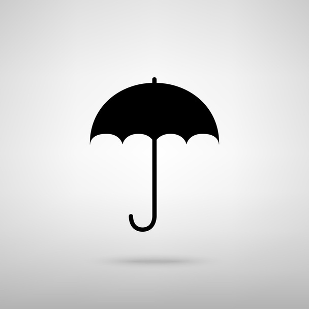 Umbrella sign icon - Vector, Image