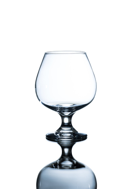 empty wine glass - Фото, изображение