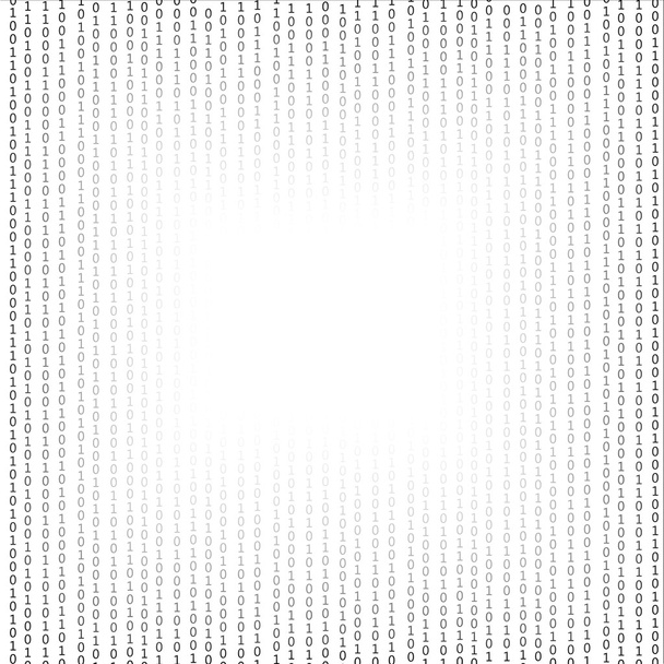 Binärcode-Hintergrund. - Vektor, Bild