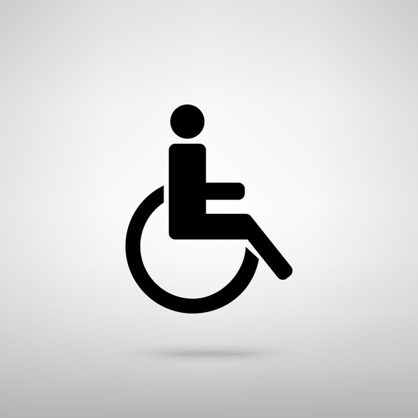 Vammaisten merkki. Vektoriesimerkki
 - Vektori, kuva