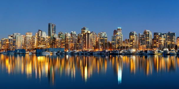 Vancouver belvárosában építészet - Fotó, kép