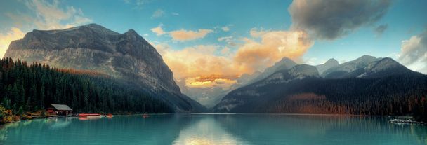 Panorama do Parque Nacional de Banff
 - Foto, Imagem