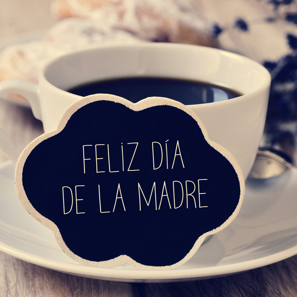 text feliz dia de la madre, happy mothers day in spanish - Photo, Image
