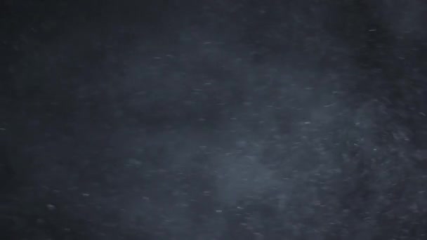 poussière nuage isolé fond noir bulle bokeh
 - Séquence, vidéo